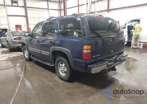 2002 Chevrolet Tahoe Lt z USA, uszkodzony, nr VIN 1GNEK13Z72J152541